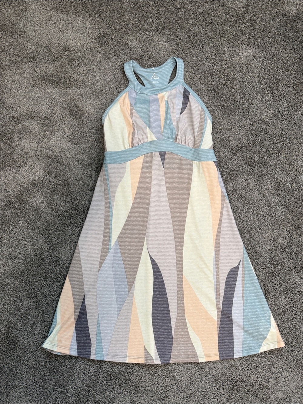 Prana Racerback Dress - Purple, Blue, Cream, Tan, Gray
